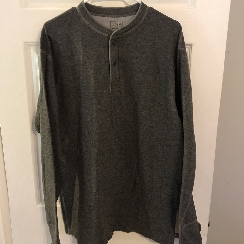 L.L. Bean River Driver's Shirt Traditional Fit L/G
